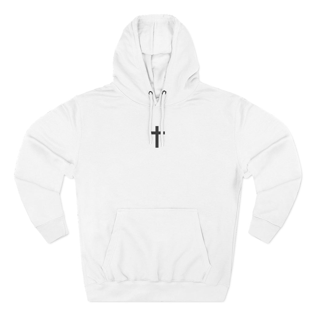 Blessed and Bold Hoodie — Christian Cross Fleece Pullover
