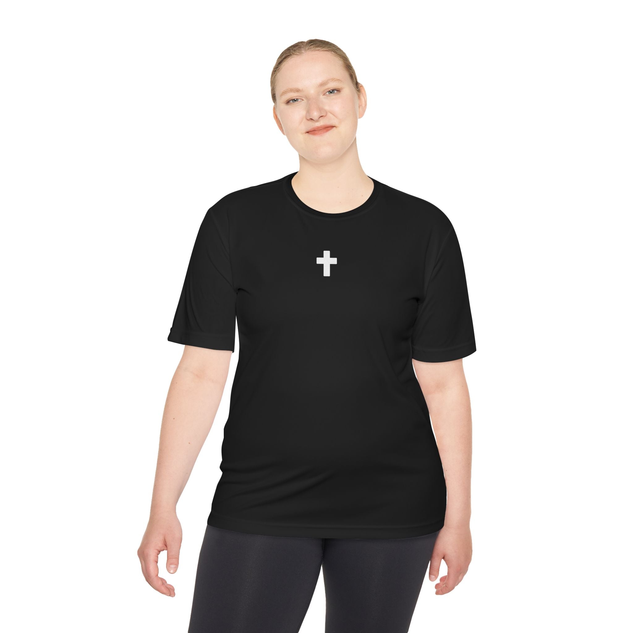 Minimal Cross Athletic Tee