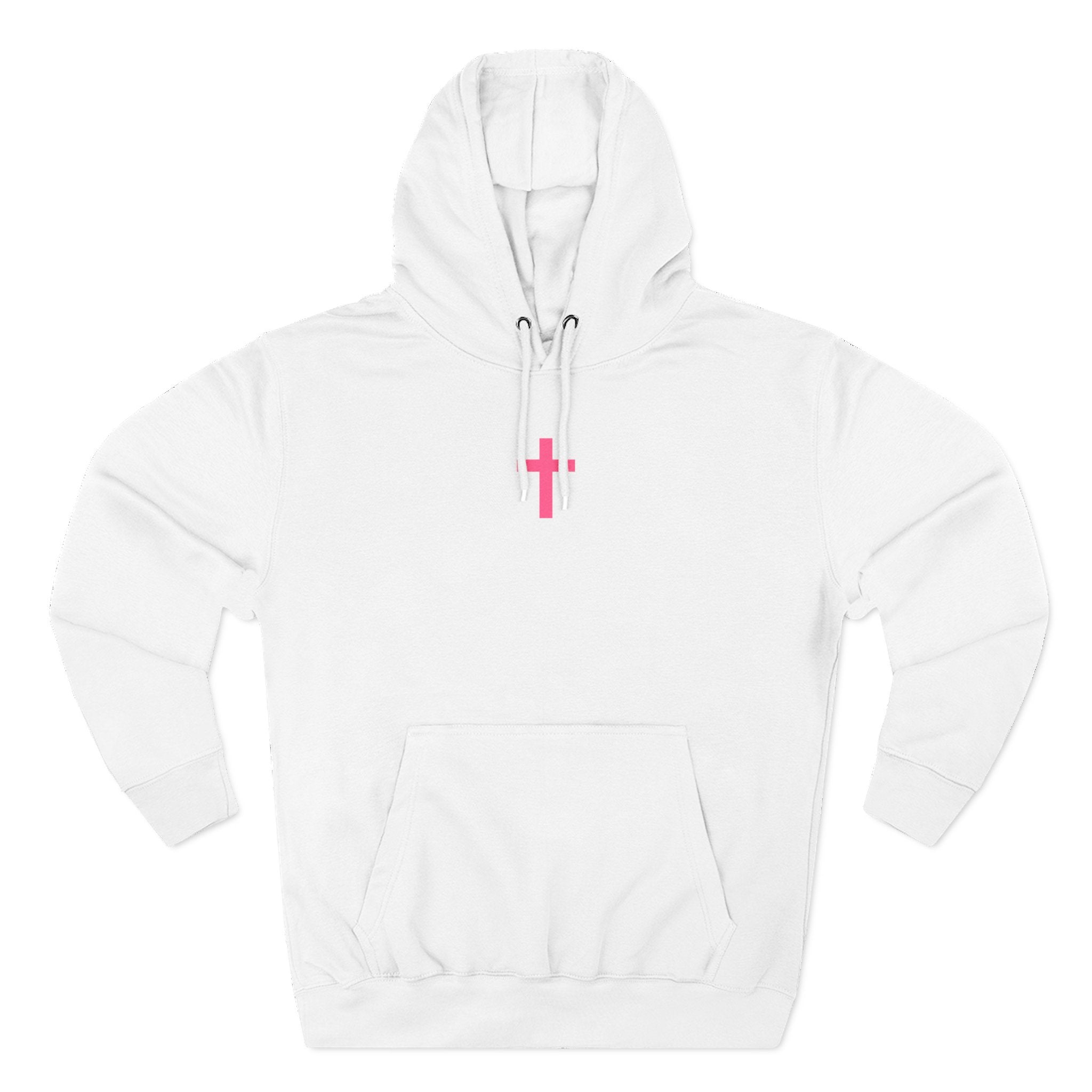 Blessed and Bold Hoodie — Christian Cross Fleece Pullover